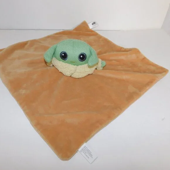 Hallmark Star Wars The Mandalorian The Child Grogu Baby Yoda Security Blanket - Picture 8 of 8